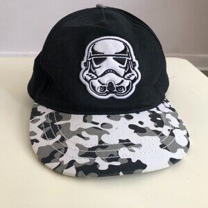 Star Wars Storm Trooper Baseball Cap Hat Black Lucas Film LTD SizeS-M Kids/Women